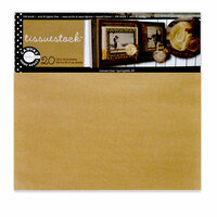 Canvas Corp - Tissuestock Collection - 12 x 12 Tissue Paper Pack - Kraft