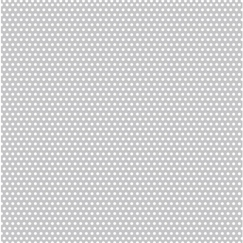 Canvas Corp - Grey and White Collection - 12 x 12 Paper - Mini Dot Reverse