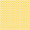 Canvas Corp - Yellow and White Collection - 12 x 12 Paper - Dot Reverse