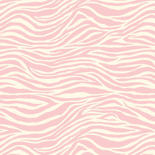 Canvas Corp - Baby Collection - 12 x 12 Paper - Pink and Ivory Zebra