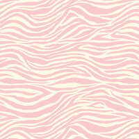 Canvas Corp - Baby Collection - 12 x 12 Paper - Pink and Ivory Zebra