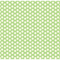 Canvas Corp - Green and Ivory Collection - 12 x 12 Paper - Dot Reverse