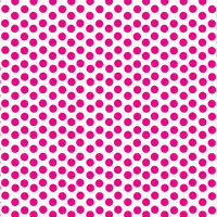 Canvas Corp - Brights Collection - 12 x 12 Paper - Hot Pink and White Dot