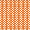 Canvas Corp - Brights Collection - 12 x 12 Paper - Orange and White Dot Reverse