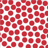 Canvas Corp - Brights Collection - 12 x 12 Paper - Red and White Big Dot