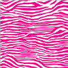 Canvas Corp - Brights Collection - 12 x 12 Paper - Hot Pink and White Zebra