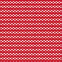 Canvas Corp - Brights Collection - 12 x 12 Paper - Red and White Mini Dot Reverse