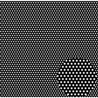 Canvas Corp - Black and White Collection - 12 x 12 Paper - Mini Dot Reverse