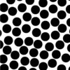 Canvas Corp - Black and White Collection - 12 x 12 Paper - Big Dot