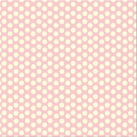 Canvas Corp - Baby Collection - 12 x 12 Paper - Pink and Ivory Dot Reverse