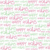 Canvas Corp - Christmas - 12 x 12 Paper - Happy Holidays on White