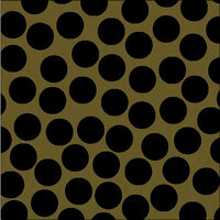 Canvas Corp - Black and Kraft Collection - 12 x 12 Paper - Big Dot