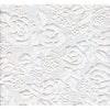 Canvas Corp - Handmade Collection - 12 x 12 Paper - Embossed Floral White