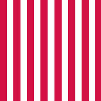 Canvas Corp - Red and White - 12 x 12 Paper - Big Stripe