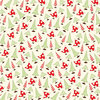 Canvas Corp - Christmas - 12 x 12 Paper - Sassy Trees on Ivory