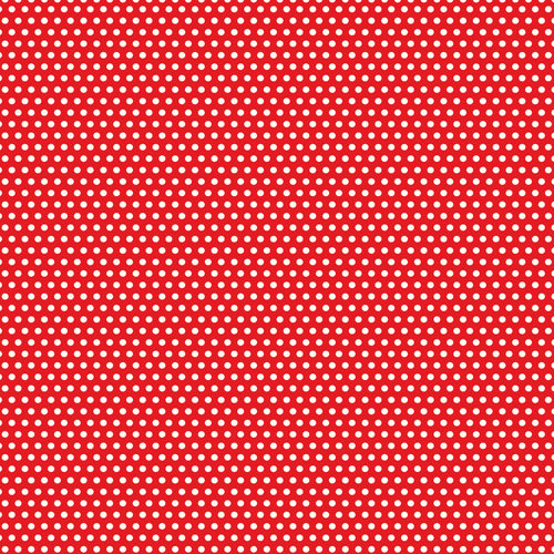 Canvas Corp - Red and Ivory Collection - 12 x 12 Paper - Mini Dot Reverse