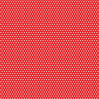 Canvas Corp - Red and Ivory Collection - 12 x 12 Paper - Mini Dot Reverse