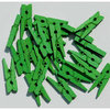 Canvas Corp - Mini Clothespins - Lime Green