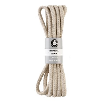 Canvas Corp - Braided Rope - Natural - 5 Feet