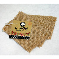 Canvas Corp - Burlap Shapes - Mini - Rectangle