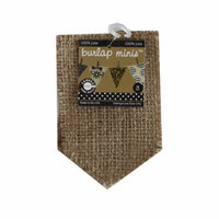 Canvas Corp - Burlap Shapes - Mini - Pockets