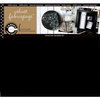 Canvas Corp - 12 x 12 Fabric Paper - Black Velvet