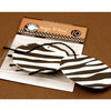Canvas Corp - Tags and Ties - Round - Zebra