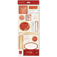 Chatterbox - Love Tile Stickers - You and Me, CLEARANCE