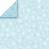 Chatterbox - Scrapbook Walls - 12x12 Cardstock Doublesided - Igloo - Light Snowflakes, CLEARANCE