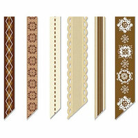 Chatterbox - Decorative Ribbon II - Chocolate - Brown, CLEARANCE