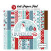 Carta Bella Paper - All Bundled Up Collection - Christmas - 6 x 6 Paper Pad