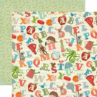 Carta Bella Paper - Alphabet Junction Collection - 12 x 12 Double Sided Paper - A Through Z