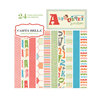 Carta Bella Paper - Alphabet Junction Collection - 6 x 6 Paper Pad