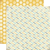 Carta Bella Paper - Boy Oh Boy Collection - 12 x 12 Double Sided Paper - Let's Go