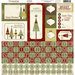 Carta Bella Paper - Christmas Day Collection - 12 x 12 Cardstock Stickers - Alphabet