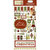 Carta Bella Paper - Christmas Day Collection - Chipboard Stickers