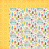 Carta Bella Paper - Cool Summer Collection - 12 x 12 Double Sided Paper - Cool Off