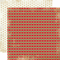 Carta Bella Paper - Christmas Time Collection - 12 x 12 Double Sided Paper - Christmas Cheer