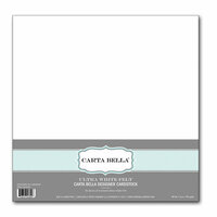 Carta Bella Paper - 12 x 12 Designer Cardstock Pack - Ultra White