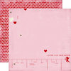 Carta Bella Paper - Devoted Collection - 12 x 12 Double Sided Paper - I Love You This Much