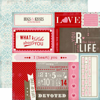 Carta Bella Paper - Devoted Collection - 12 x 12 Double Sided Paper - Countdown Cards