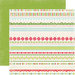 Carta Bella Paper - Merry and Bright Collection - Christmas - 12 x 12 Double Sided Paper - Merry Borders