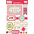 Carta Bella Paper - Merry and Bright Collection - Christmas - Layered Chipboard Stickers