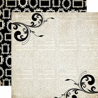 Carta Bella Paper - Moments and Memories Collection - 12 x 12 Double Sided Paper - Flourish
