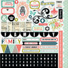 Carta Bella Paper - Moments and Memories Collection - 12 x 12 Cardstock Stickers