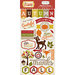 Carta Bella Paper - A Perfect Autumn Collection - Chipboard Stickers