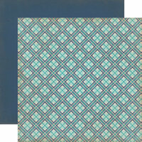 Carta Bella Paper - Rough and Tumble Collection - 12 x 12 Double Sided Paper - Playful Plaid