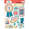 Carta Bella Paper - Rough and Tumble Collection - Layered Cardstock Stickers