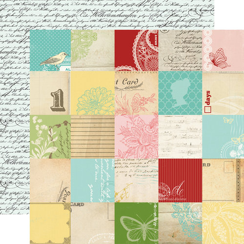 Carta Bella Paper - So Noted Collection - 12 x 12 Double Sided Paper - Dear Jane