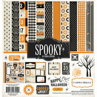 Carta Bella Paper - Spooky Collection - Halloween - 12 x 12 Collection Kit